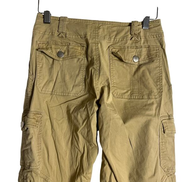 I.AM.GIA Ryder Cargo Tan Low Rise Straight Leg Pants Size Small - Picture 7 of 11